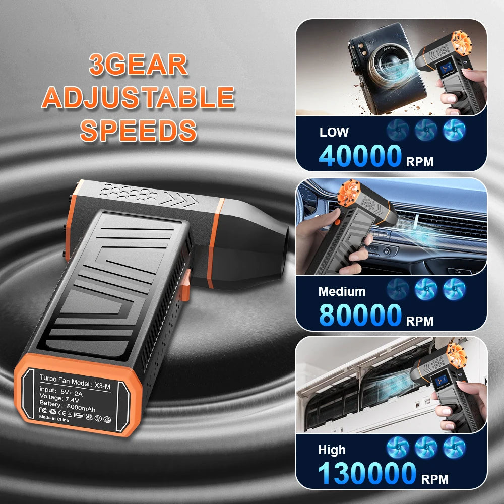 Turbo Jet Fan Car Blowing Snow  Blower