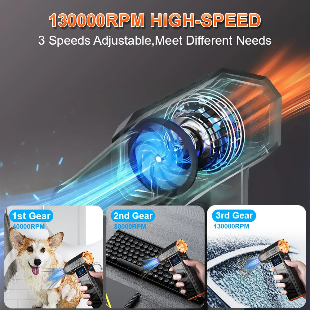 Turbo Jet Fan Car Blowing Snow  Blower